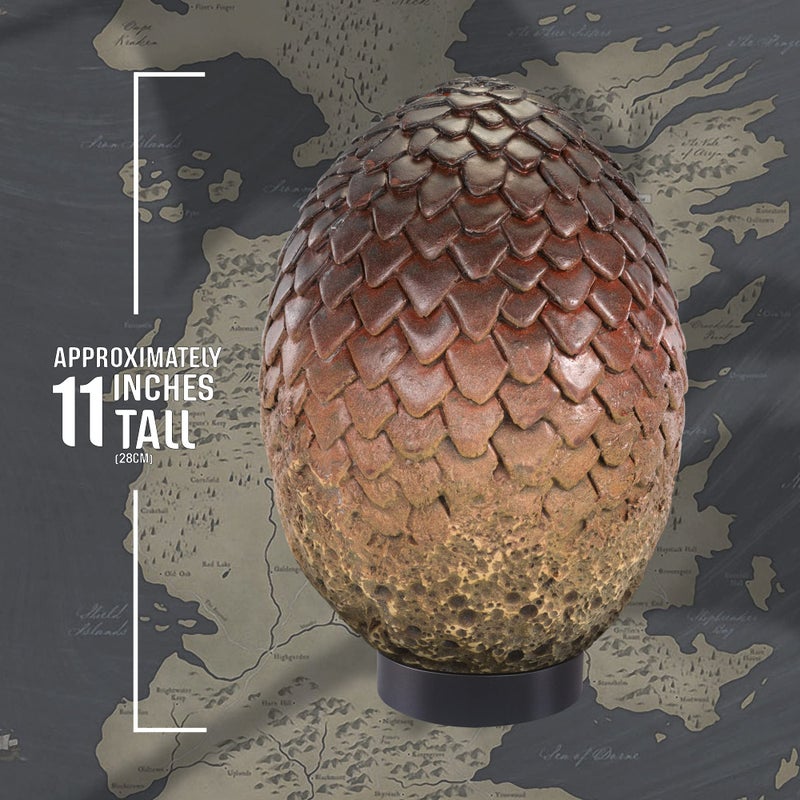 The Noble Collection Game of Thrones Drogon Egg (Red) - Image 5